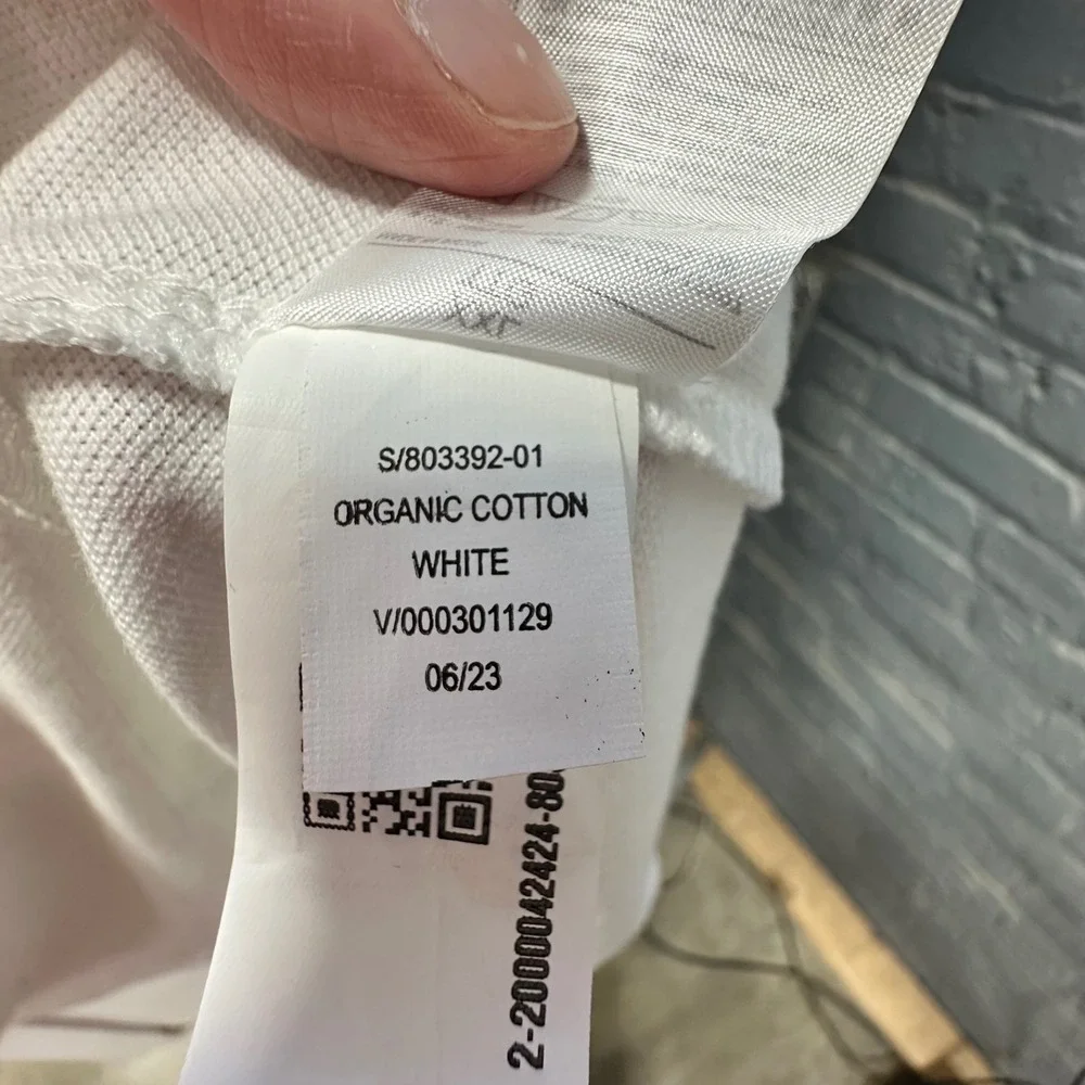 Banana Republic XXL Polo White Organic Cotton Pique Luxury Preppy Heritage NWT